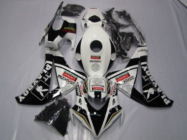 Noir Blanc Denso Playboy Carénage Moto Honda CBR 1000 RR 2008-2011