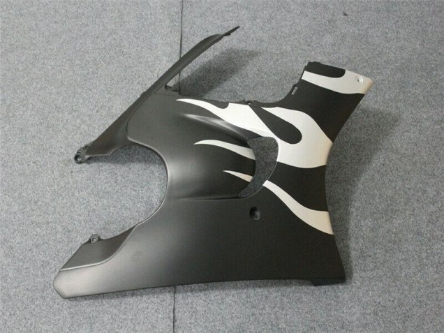 Noir Blanc Flamme Carénage Moto Honda CBR 600 F3 1995-1998 Noir Blanc Flamme Carénage Moto Honda CBR 600 F3 1995-1998