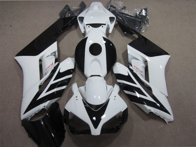 Noir Blanc Kit Carénages Motos Complet Honda CBR 1000 RR 2004-2005 Noir Blanc Kit Carénages Motos Complet Honda CBR 1000 RR 2004-2005