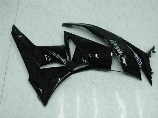 Noir Blanc Ninja 636 Carénage Moto Kawasaki ZX6R 2009-2012 Noir Blanc Ninja 636 Carénage Moto Kawasaki ZX6R 2009-2012