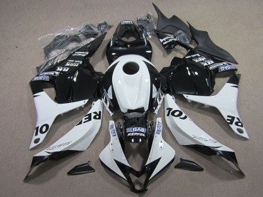 Noir Blanc Repsol Carénage Moto Honda CBR 600 RR 2009-2012