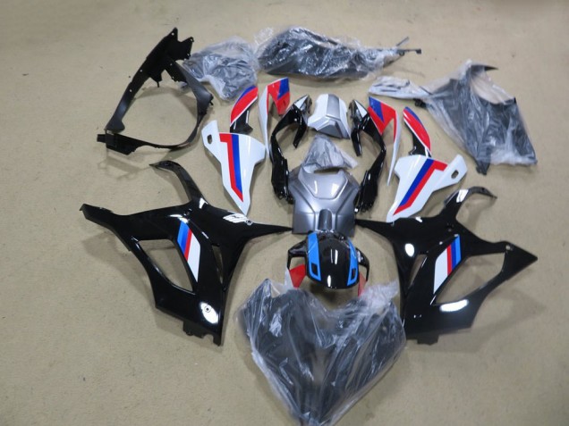 Noir Blanc Rouge Bleu Carénages Moto BMW S1000RR 2019-2021 Noir Blanc Rouge Bleu Carénages Moto BMW S1000RR 2019-2021