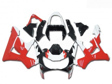 Noir Blanc Rouge Carénage Moto Honda CBR 900 RR 929RR 2000-2001