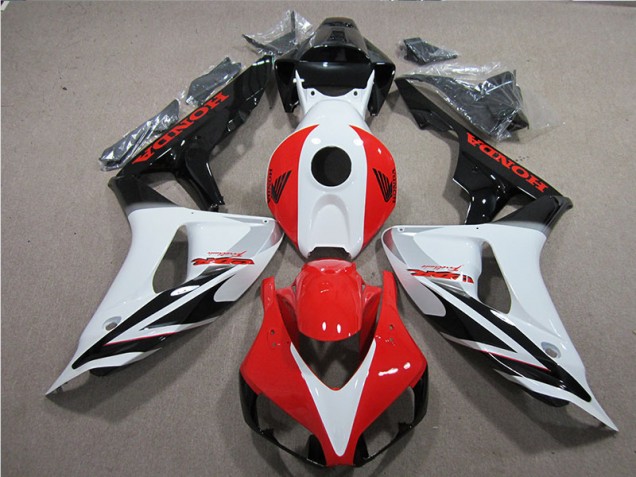 Noir Blanc Rouge Fireblade Carénage Moto Honda CBR 1000 RR 2006-2007 Noir Blanc Rouge Fireblade Carénage Moto Honda CBR 1000 RR 2006-2007