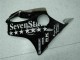 Noir Blanc SevenStarss Carénage Moto Honda CBR 600 F4i 2001-2003 Noir Blanc SevenStarss Carénage Moto Honda CBR 600 F4i 2001-2003