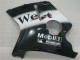 Noir Blanc West Carénage Moto Honda CBR 1100 XX 1996-2007 Noir Blanc West Carénage Moto Honda CBR 1100 XX 1996-2007