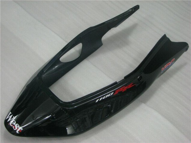 Noir Blanc West Carénage Moto Honda CBR 1100 XX 1996-2007 Noir Blanc West Carénage Moto Honda CBR 1100 XX 1996-2007