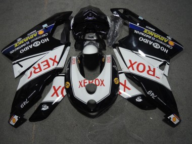 Noir Blanc Xerox Carénage Moto Ducati 749 2005-2006