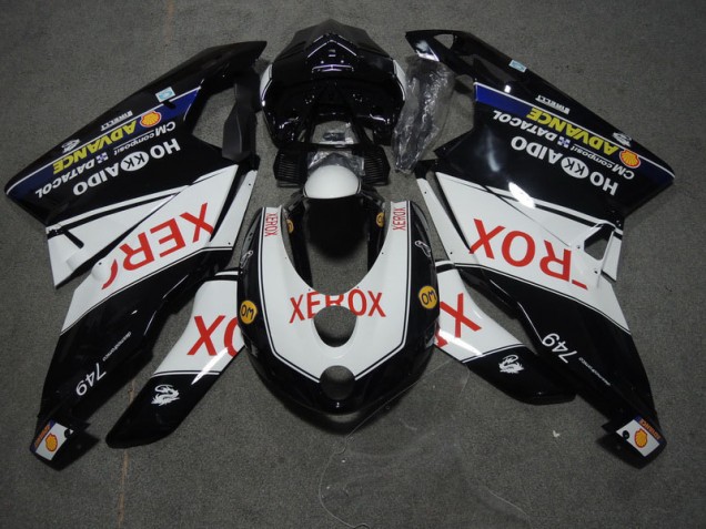 Noir Blanc Xerox Carénage Moto Ducati 749 2005-2006 Noir Blanc Xerox Carénage Moto Ducati 749 2005-2006