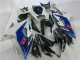 Noir Bleu Blanc Carénage Moto Suzuki GSXR 1000 K5 2005-2006 Noir Bleu Blanc Carénage Moto Suzuki GSXR 1000 K5 2005-2006