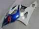 Noir Bleu Blanc Carénage Moto Suzuki GSXR 1000 K5 2005-2006 Noir Bleu Blanc Carénage Moto Suzuki GSXR 1000 K5 2005-2006