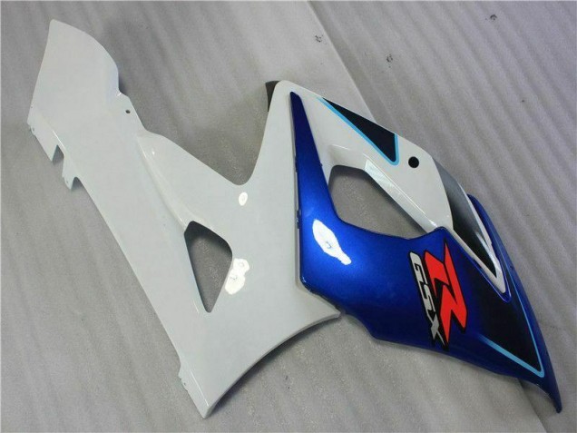 Noir Bleu Blanc Carénage Moto Suzuki GSXR 1000 K5 2005-2006 Noir Bleu Blanc Carénage Moto Suzuki GSXR 1000 K5 2005-2006