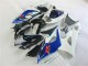 Noir Bleu Blanc Carénage Moto Suzuki GSXR 1000 K5 2005-2006 Noir Bleu Blanc Carénage Moto Suzuki GSXR 1000 K5 2005-2006