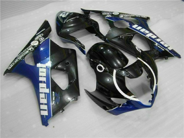 Noir Bleu Carénage Moto Suzuki GSXR 1000 K3 2003-2004 Noir Bleu Carénage Moto Suzuki GSXR 1000 K3 2003-2004