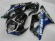 Noir Bleu Carénage Moto Suzuki GSXR 1000 K3 2003-2004 Noir Bleu Carénage Moto Suzuki GSXR 1000 K3 2003-2004