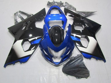 Noir Bleu Carénage Moto Suzuki GSXR 600 K4 2004-2005