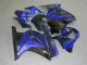 Noir Bleu Carénages Moto Kawasaki EX250 2008-2012 Noir Bleu Carénages Moto Kawasaki EX250 2008-2012