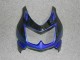Noir Bleu Carénages Moto Kawasaki EX250 2008-2012 Noir Bleu Carénages Moto Kawasaki EX250 2008-2012