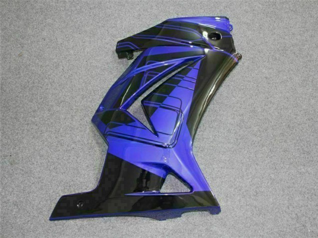 Noir Bleu Carénages Moto Kawasaki EX250 2008-2012 Noir Bleu Carénages Moto Kawasaki EX250 2008-2012