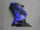 Noir Bleu Carénages Moto Kawasaki EX250 2008-2012 Noir Bleu Carénages Moto Kawasaki EX250 2008-2012