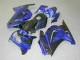 Noir Bleu Carénages Moto Kawasaki EX250 2008-2012 Noir Bleu Carénages Moto Kawasaki EX250 2008-2012