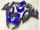 Noir Bleu Carénages Moto Suzuki GSXR 600 / 750 K6 2006-2007 Noir Bleu Carénages Moto Suzuki GSXR 600 / 750 K6 2006-2007