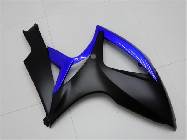 Noir Bleu Carénages Moto Suzuki GSXR 600 / 750 K6 2006-2007 Noir Bleu Carénages Moto Suzuki GSXR 600 / 750 K6 2006-2007