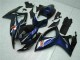 Noir Bleu Carrosserie Moto Suzuki GSXR 600 / 750 K6 2006-2007 Noir Bleu Carrosserie Moto Suzuki GSXR 600 / 750 K6 2006-2007