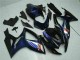 Noir Bleu Carrosserie Moto Suzuki GSXR 600 / 750 K6 2006-2007 Noir Bleu Carrosserie Moto Suzuki GSXR 600 / 750 K6 2006-2007