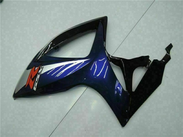 Noir Bleu Carrosserie Moto Suzuki GSXR 600 / 750 K6 2006-2007 Noir Bleu Carrosserie Moto Suzuki GSXR 600 / 750 K6 2006-2007