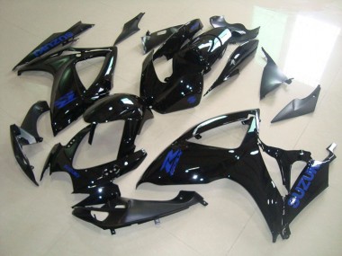 Noir Bleu Décalque Carénage Moto Suzuki GSXR 750 K6 2006-2007
