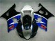 Noir Bleu Kit Carénages Motos Complet Suzuki GSXR 1000 K3 2003-2004 Noir Bleu Kit Carénages Motos Complet Suzuki GSXR 1000 K3 2003-2004
