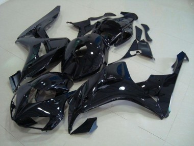 Noir Brillant Carénage Moto Honda CBR 1000 RR 2006-2007