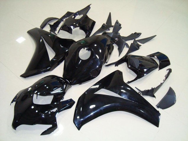 Noir Brillant Carénage Moto Honda CBR 1000 RR 2008-2011