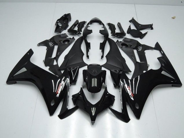 Noir Brillant Carénage Moto Honda CBR 500 RR 2013-2015 Noir Brillant Carénage Moto Honda CBR 500 RR 2013-2015