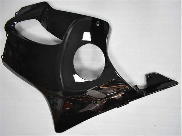 Noir Brillant Carénage Moto Honda CBR 600 F4i 2004-2007