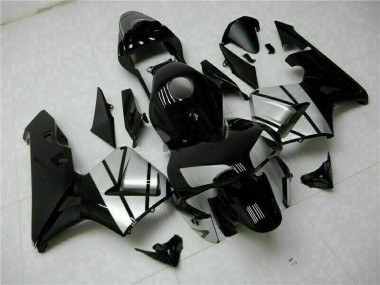 Noir Brillant Carénage Moto Honda CBR 600 RR 2003-2004