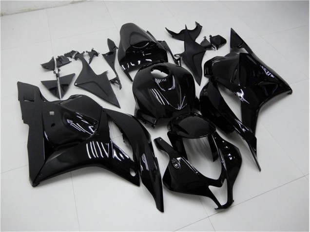 Noir Brillant Carénage Moto Honda CBR 600 RR 2009-2012 Noir Brillant Carénage Moto Honda CBR 600 RR 2009-2012
