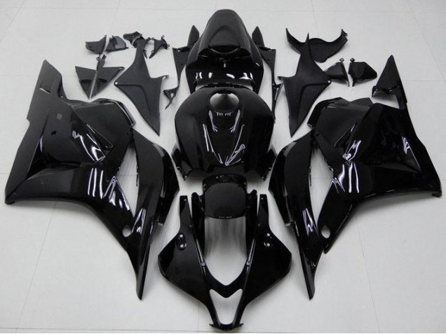 Noir Brillant Carénage Moto Honda CBR 600 RR 2009-2012 Noir Brillant Carénage Moto Honda CBR 600 RR 2009-2012