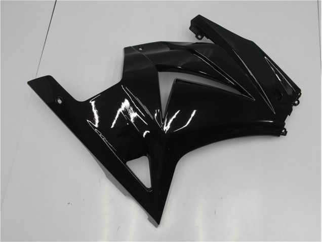 Noir Brillant Carénage Moto Kawasaki EX250 2008-2012 Noir Brillant Carénage Moto Kawasaki EX250 2008-2012