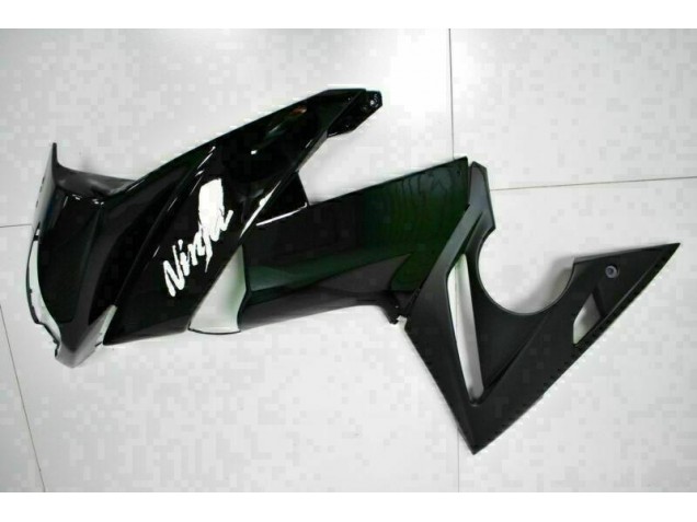 Noir Brillant Carénage Moto Kawasaki EX650 2009-2011 Noir Brillant Carénage Moto Kawasaki EX650 2009-2011