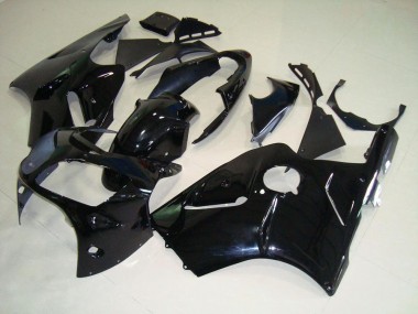 Noir Brillant Carénage Moto Kawasaki ZX12R 2000-2001