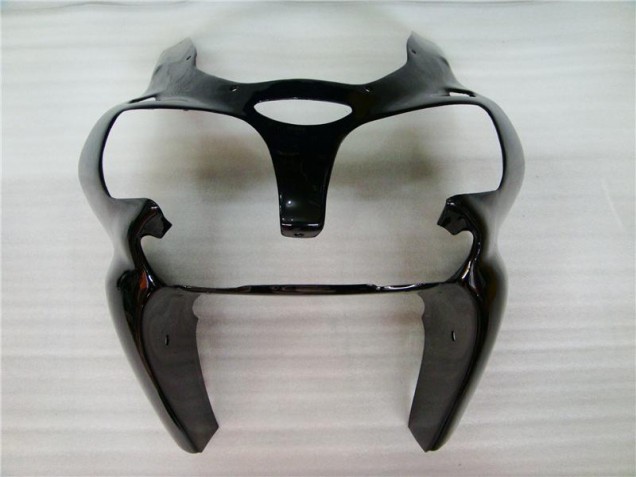 Noir Brillant Carénage Moto Kawasaki ZX6R 2000-2002