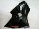 Noir Brillant Carénage Moto Kawasaki ZX6R 2000-2002