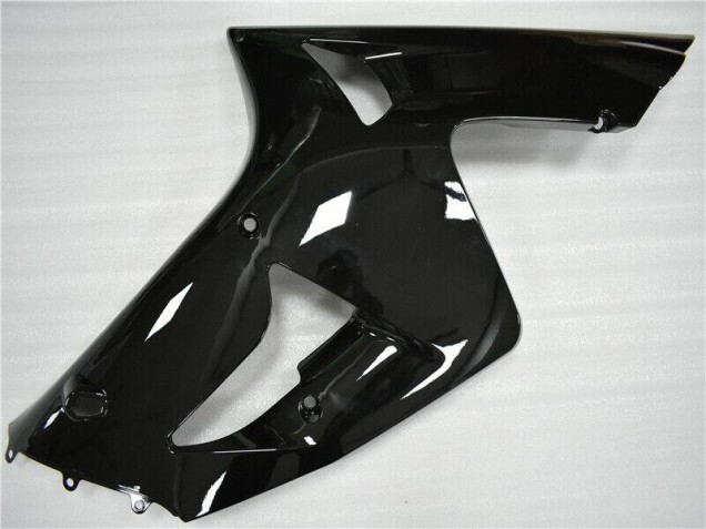 Noir Brillant Carénage Moto Kawasaki ZX6R 2003-2004 Noir Brillant Carénage Moto Kawasaki ZX6R 2003-2004