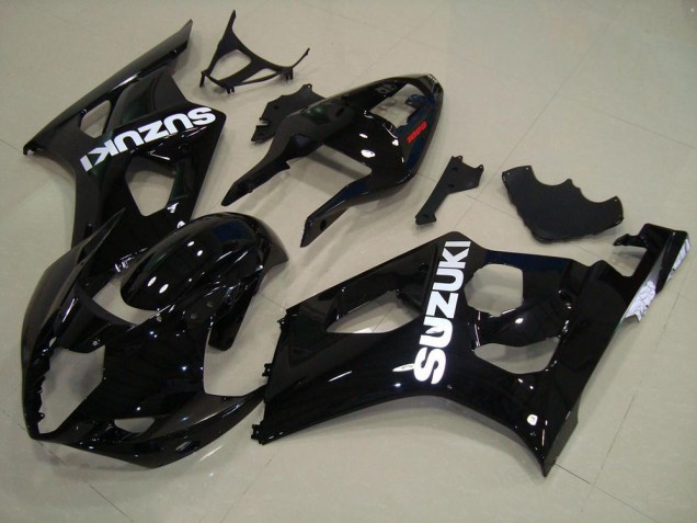 Noir Brillant Carénage Moto Suzuki GSXR 1000 K3 2003-2004 Noir Brillant Carénage Moto Suzuki GSXR 1000 K3 2003-2004