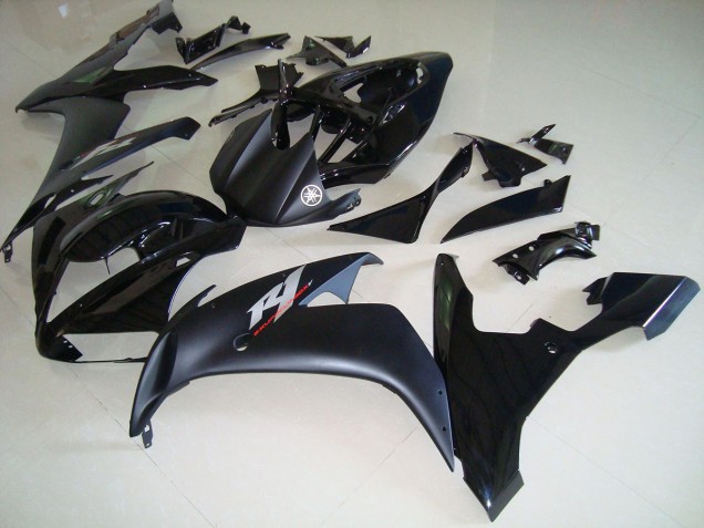 Noir Brillant Carénage Moto Yamaha R1 2004-2006 Noir Brillant Carénage Moto Yamaha R1 2004-2006
