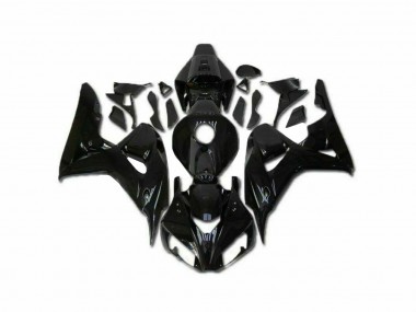 Noir Brillant Carénages Moto Honda CBR 1000 RR 2006-2007