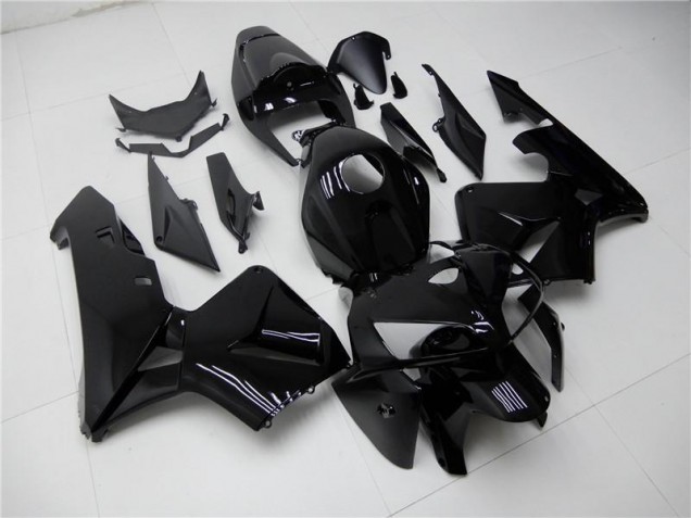 Noir Brillant Carénages Moto Honda CBR 600 RR 2005-2006 Noir Brillant Carénages Moto Honda CBR 600 RR 2005-2006