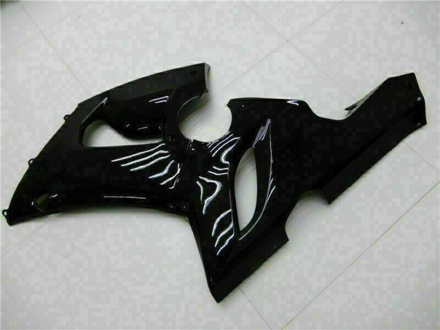 Noir Brillant Carénages Moto Kawasaki ZX6R 2005-2006 Noir Brillant Carénages Moto Kawasaki ZX6R 2005-2006